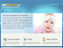 Tablet Screenshot of jakidzieciak.pl